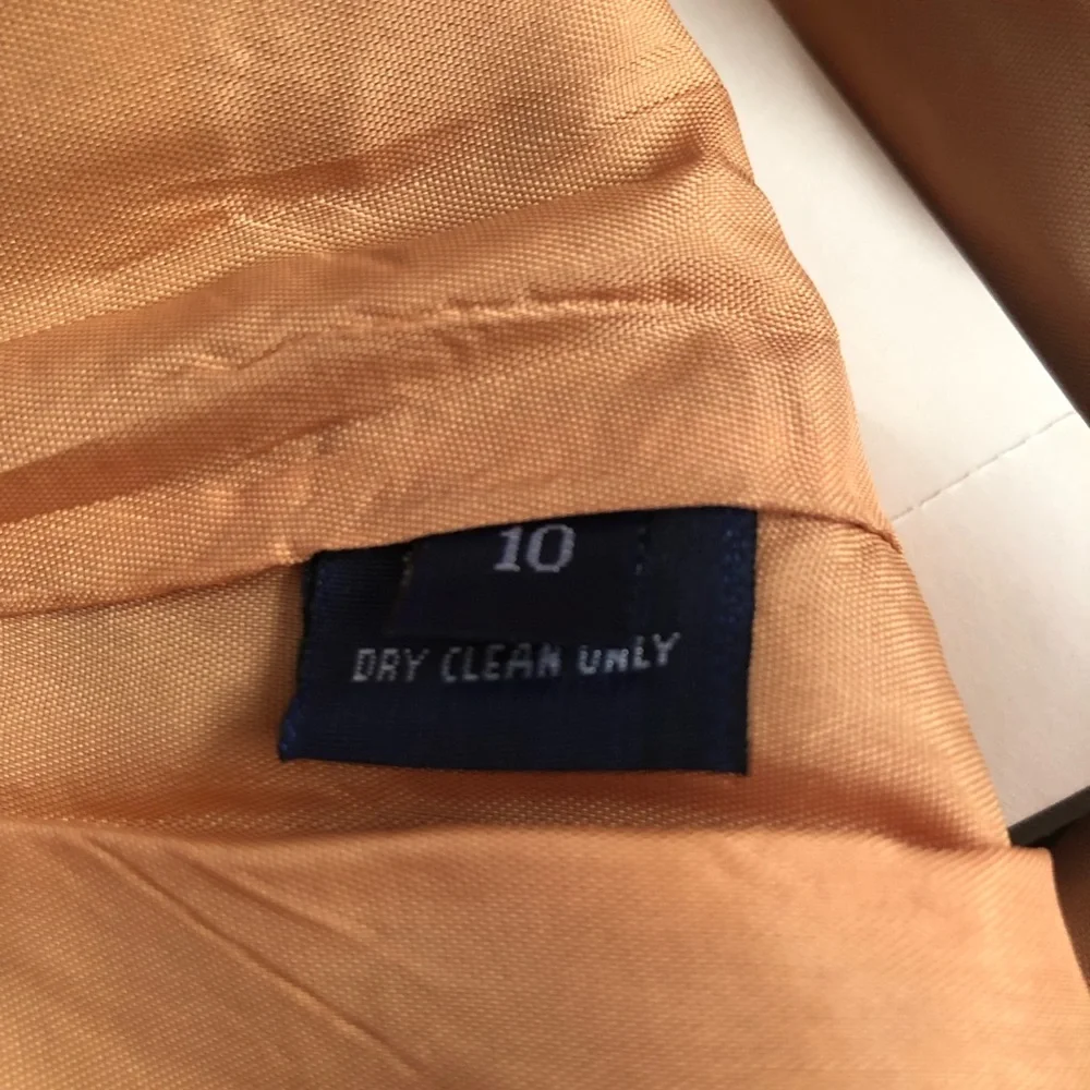 Ralph Lauren Sport 10 tan high waisted corduroy pencil skirt NWT - Picture 7 of 8